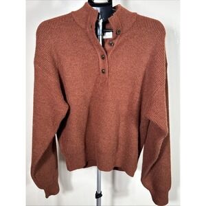 American Tall- Rust Women's Knitted Sweater Soft